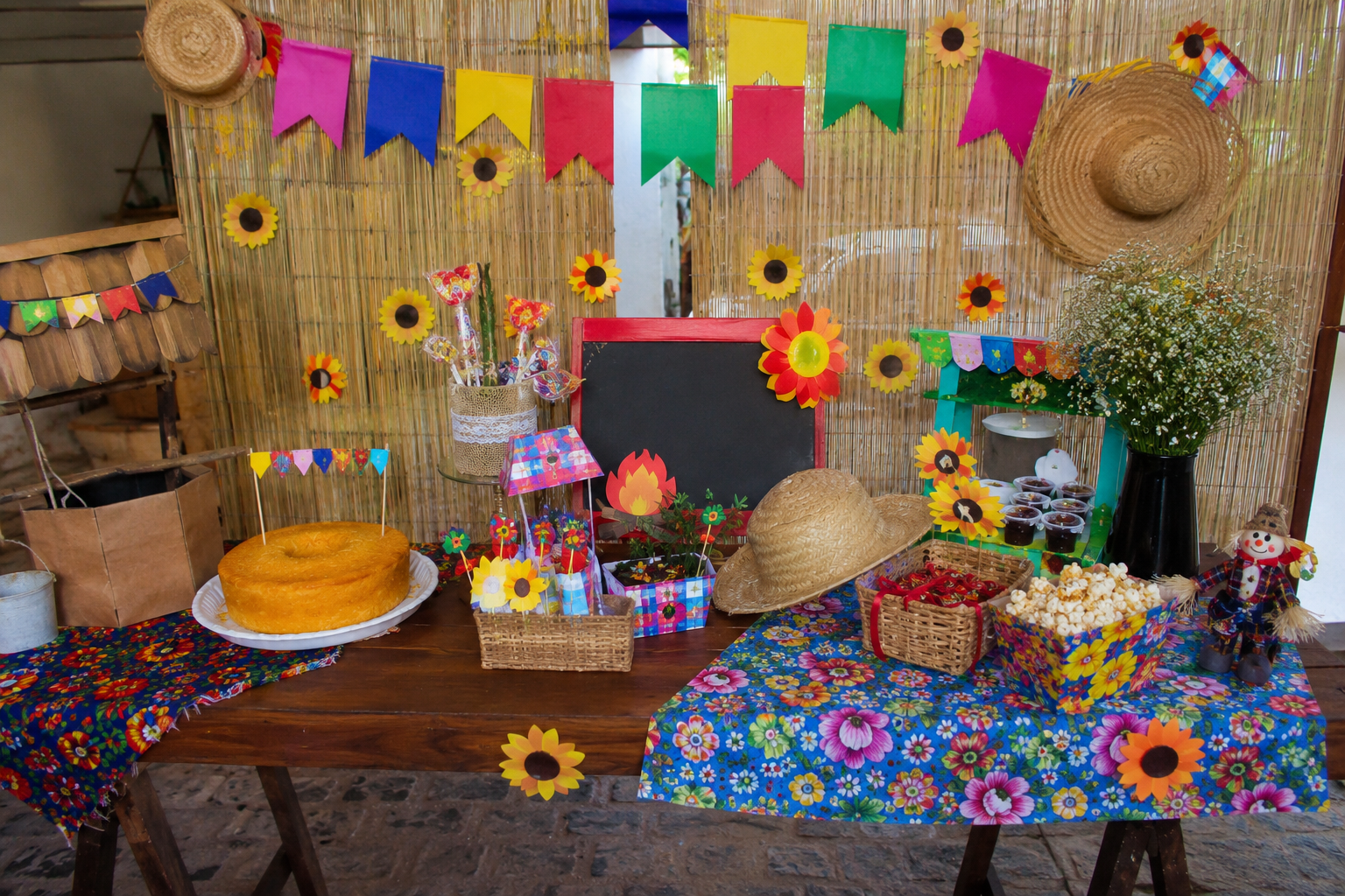 Ideias de decoração criativa para festas juninas