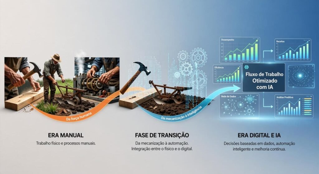 As 15 Profissões que a Inteligência Artificial Pode Transformar Até 2030 35 O que significa “transformação profissional” pela IA?